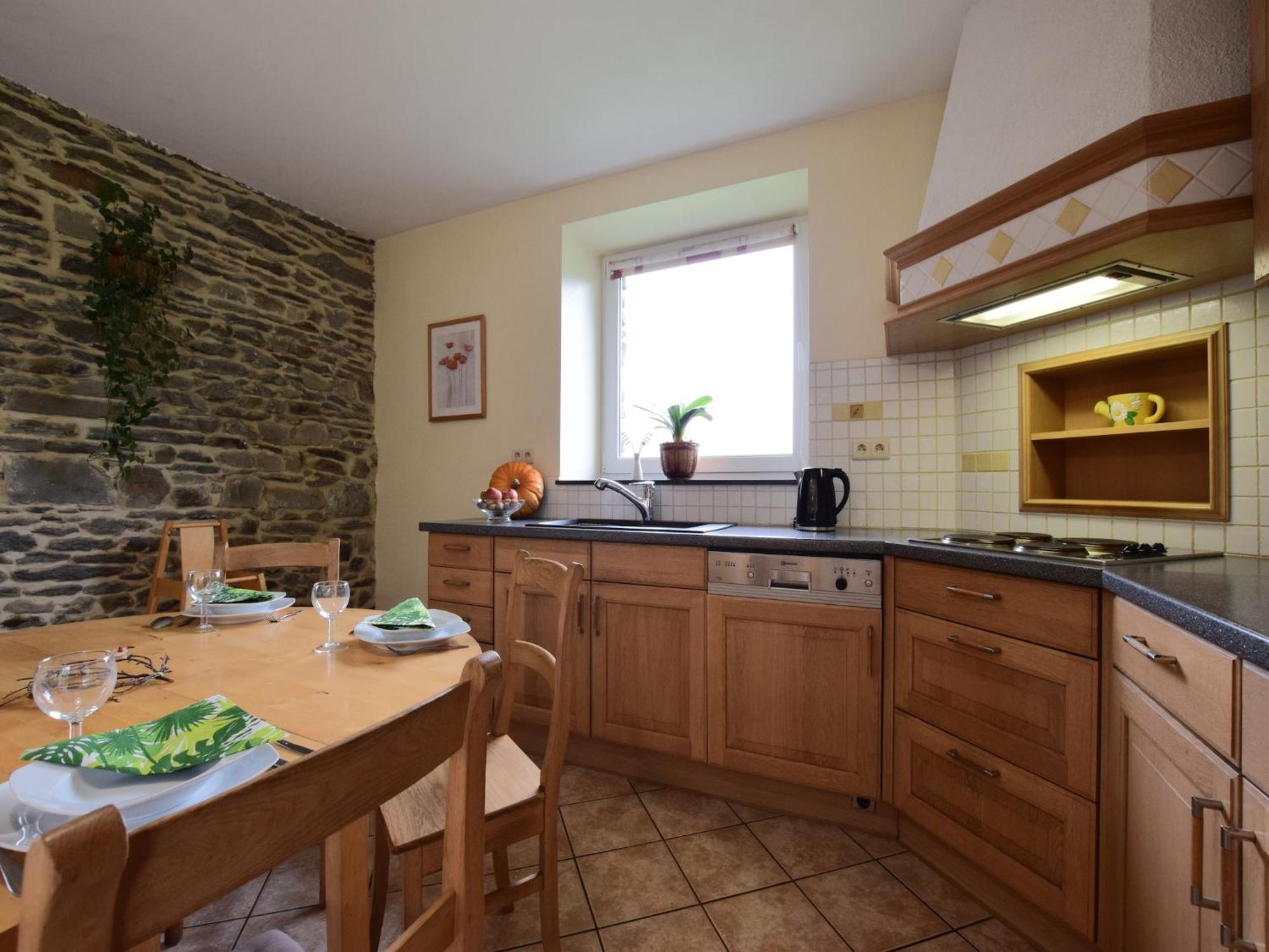 Comfortable Cottage In Neufmoulin With Meadow View Houffalize Bagian luar foto