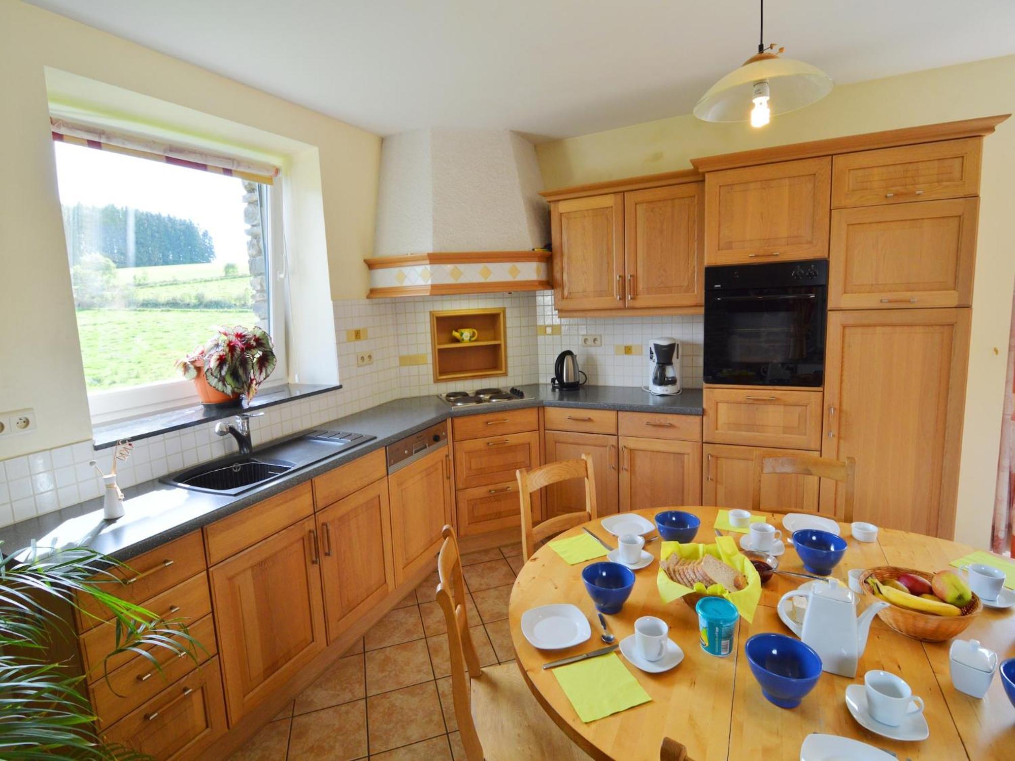Comfortable Cottage In Neufmoulin With Meadow View Houffalize Bagian luar foto